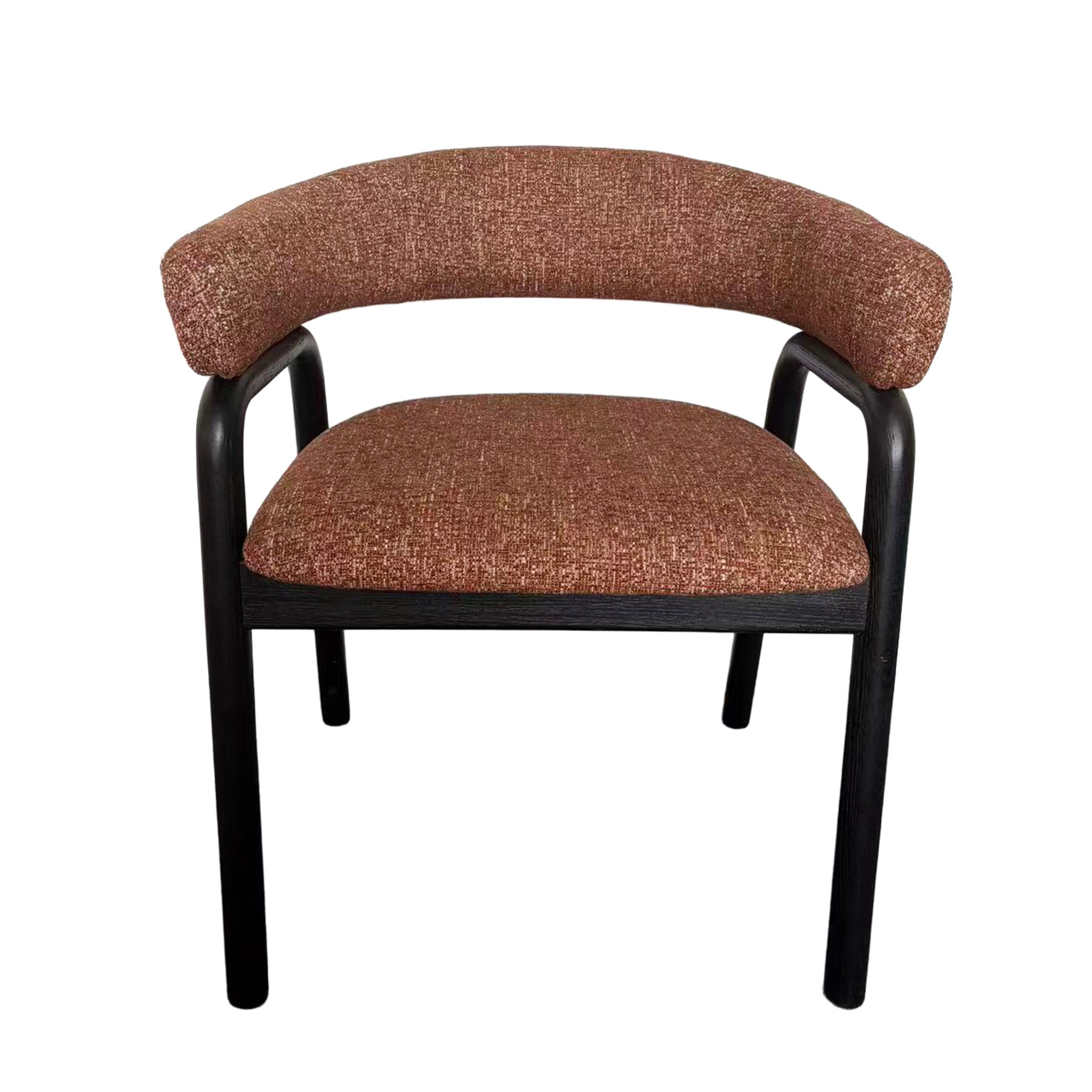 CDC12780-HN Black Dining Armchair - California Copper (Set of 2)