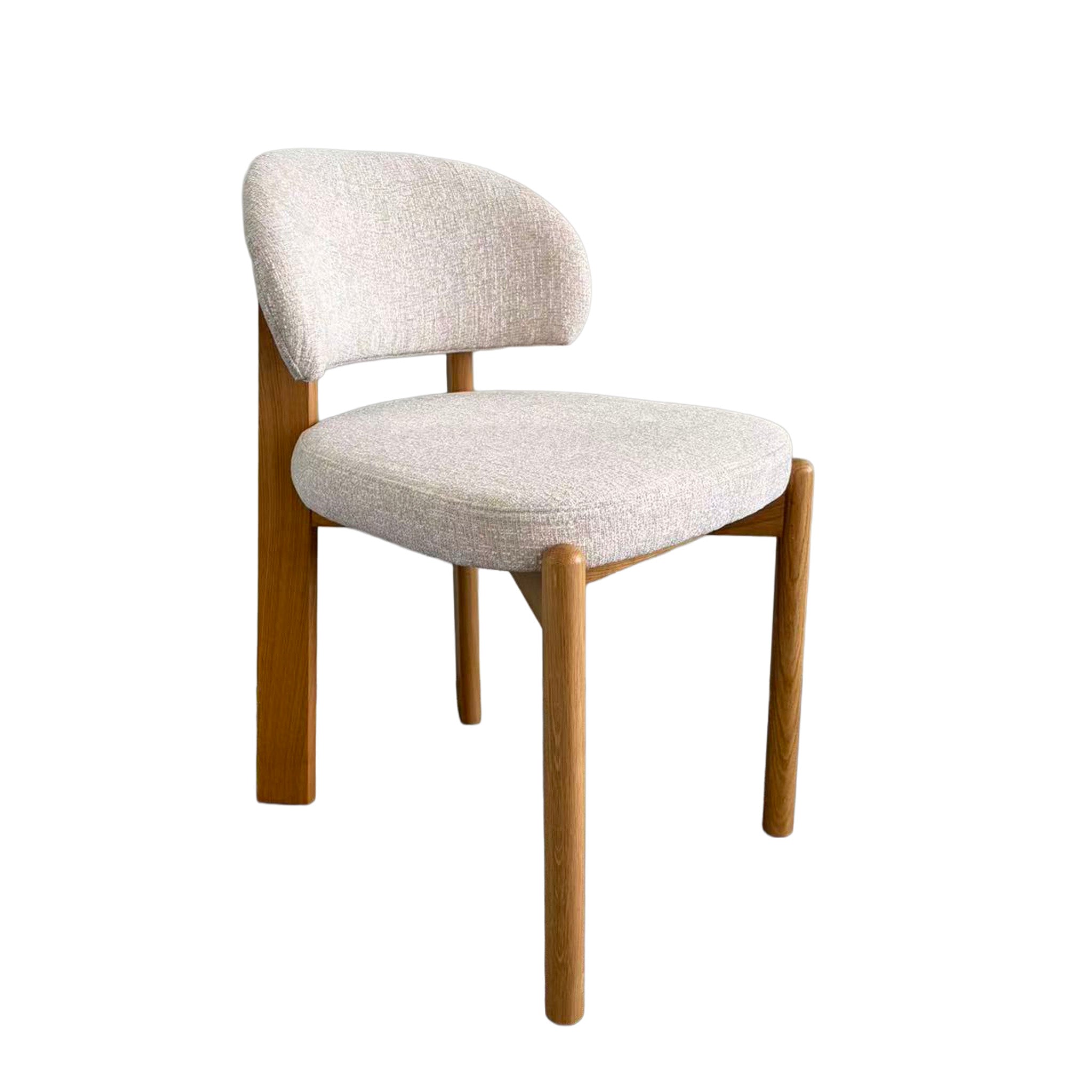CDC12782-HN Natural Dining Chair - California Beige (Set of 2)