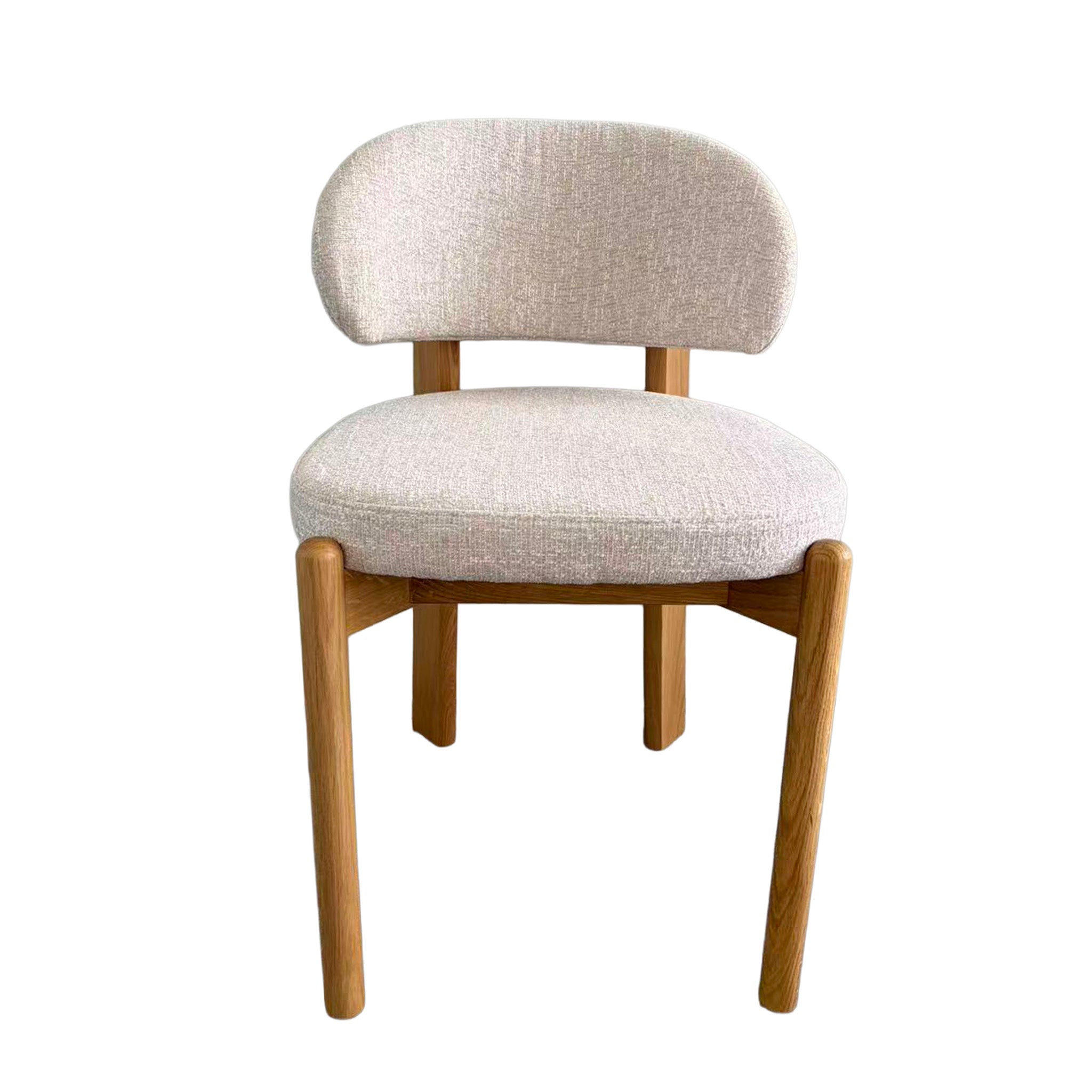 CDC12782-HN Natural Dining Chair - California Beige (Set of 2)