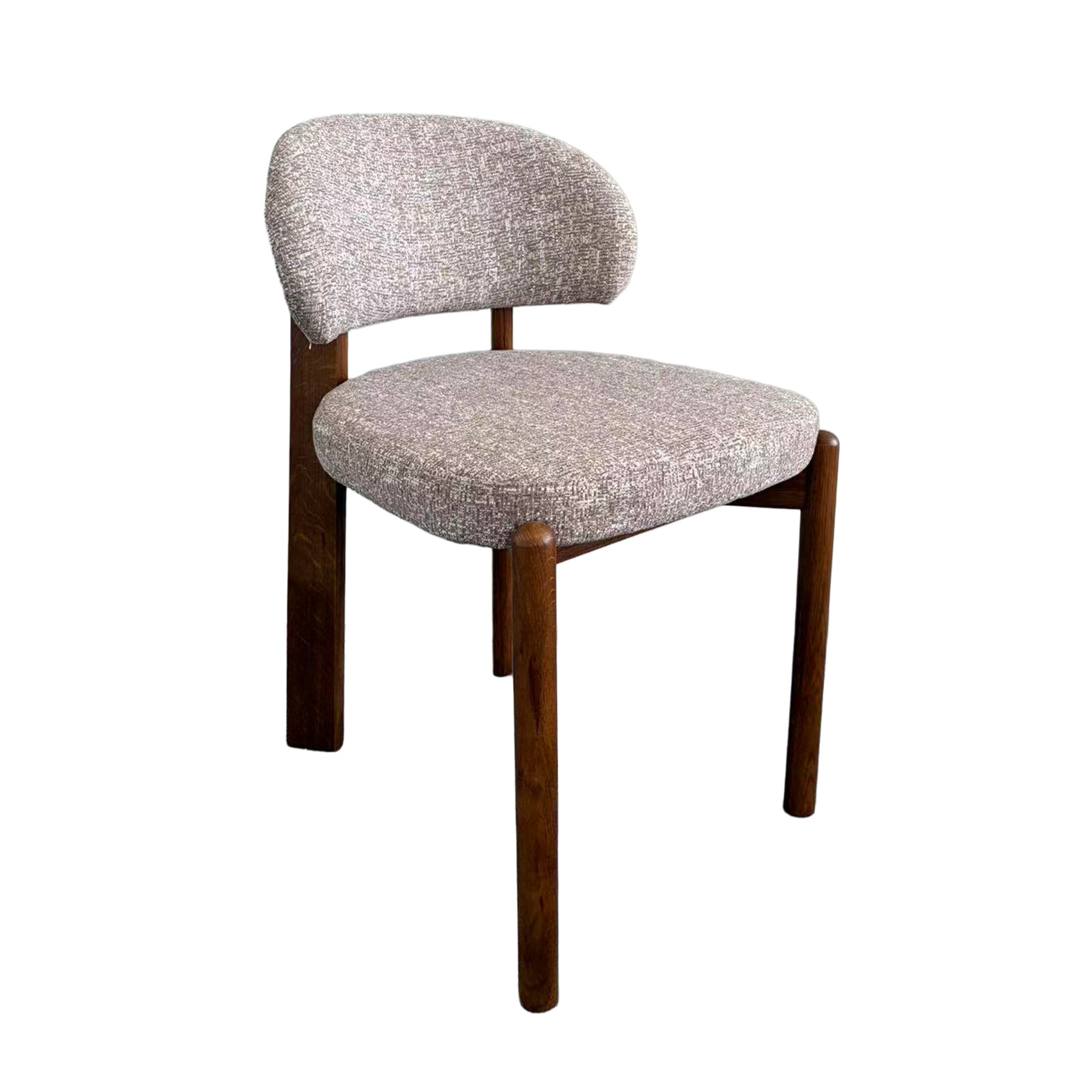 Distressed Walnut Dining Chair - California Taupe (Set of 2)