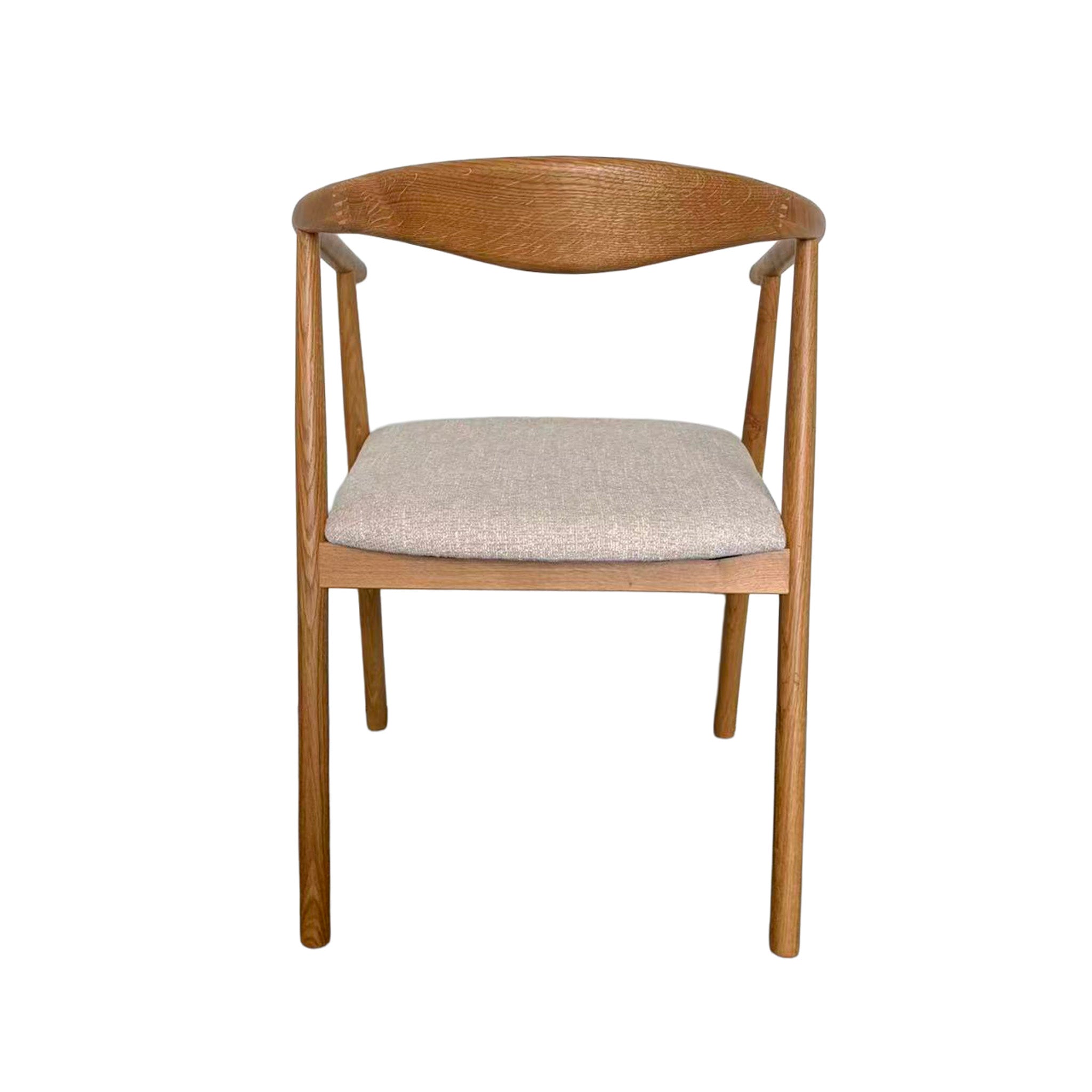 Natural Dining Armchair - California Beige (Set of 2) - Bastien