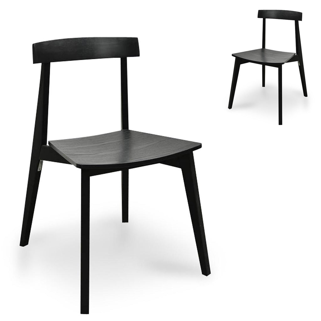 Dining Chair - Black (Set of 2)