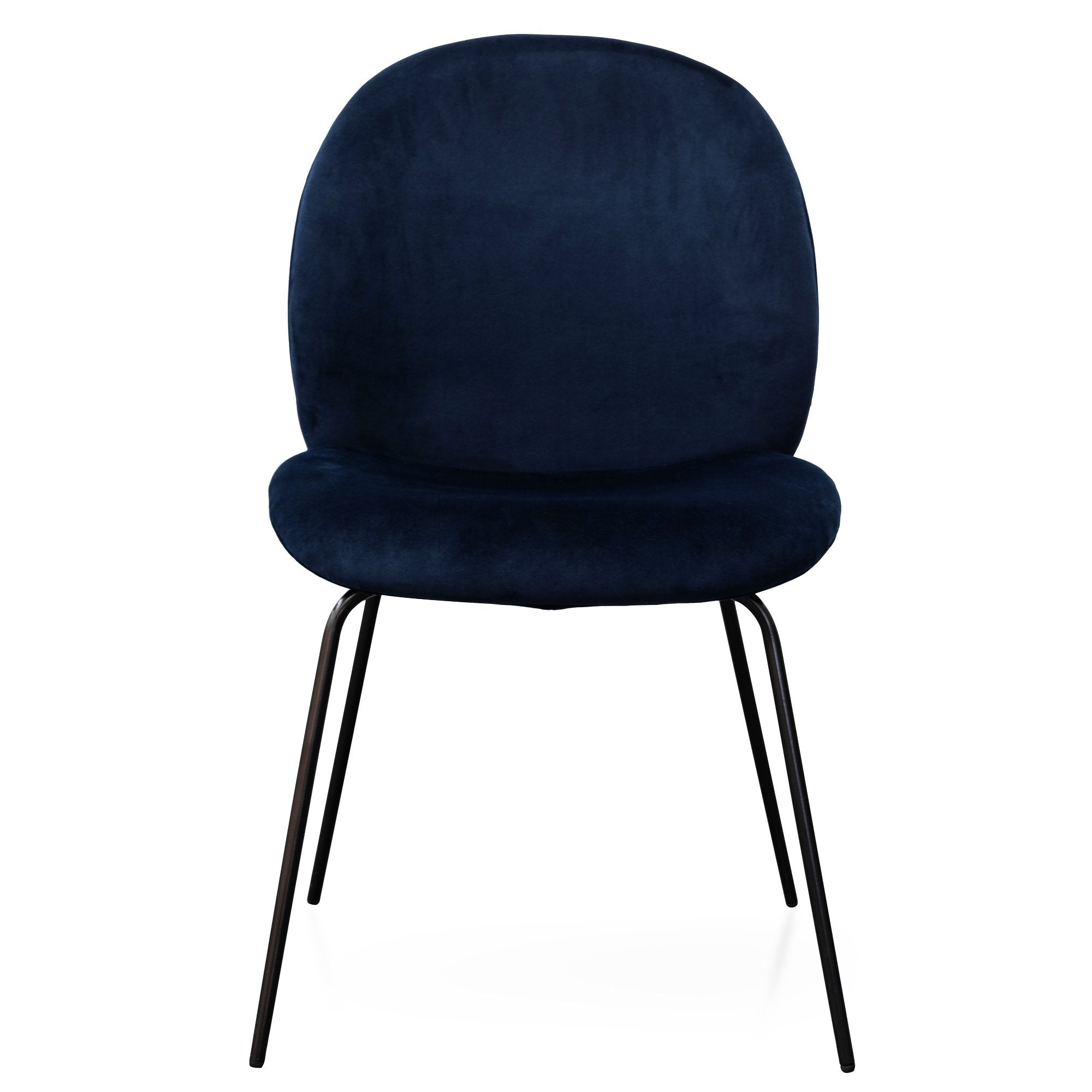 Willis Dining Chair - Navy Velvet