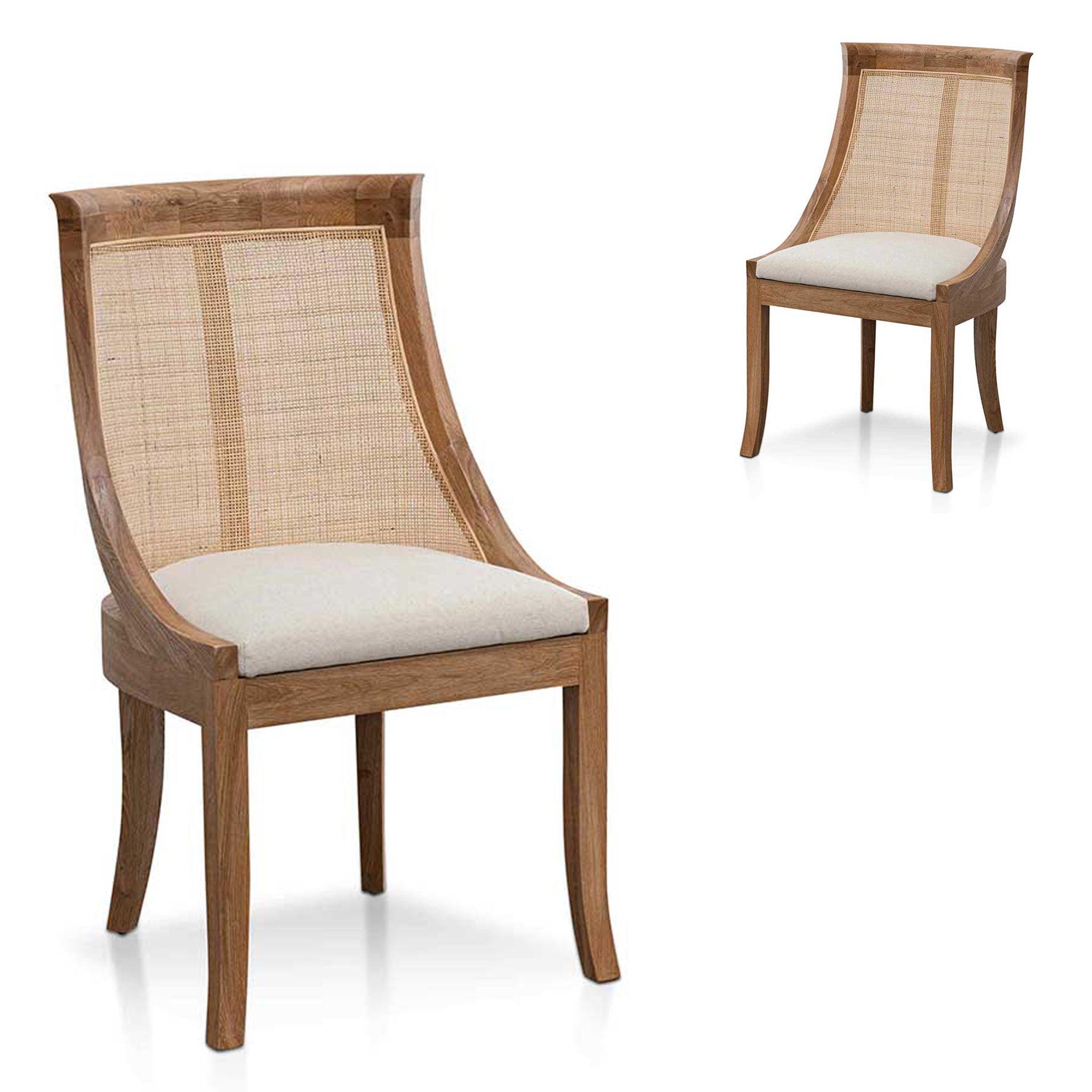 Dining Chair - Light Beige (Set of 2)