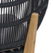 Outdoor Dining Chair - Anthracite Grey Cushion (Set of 2) - image 8
