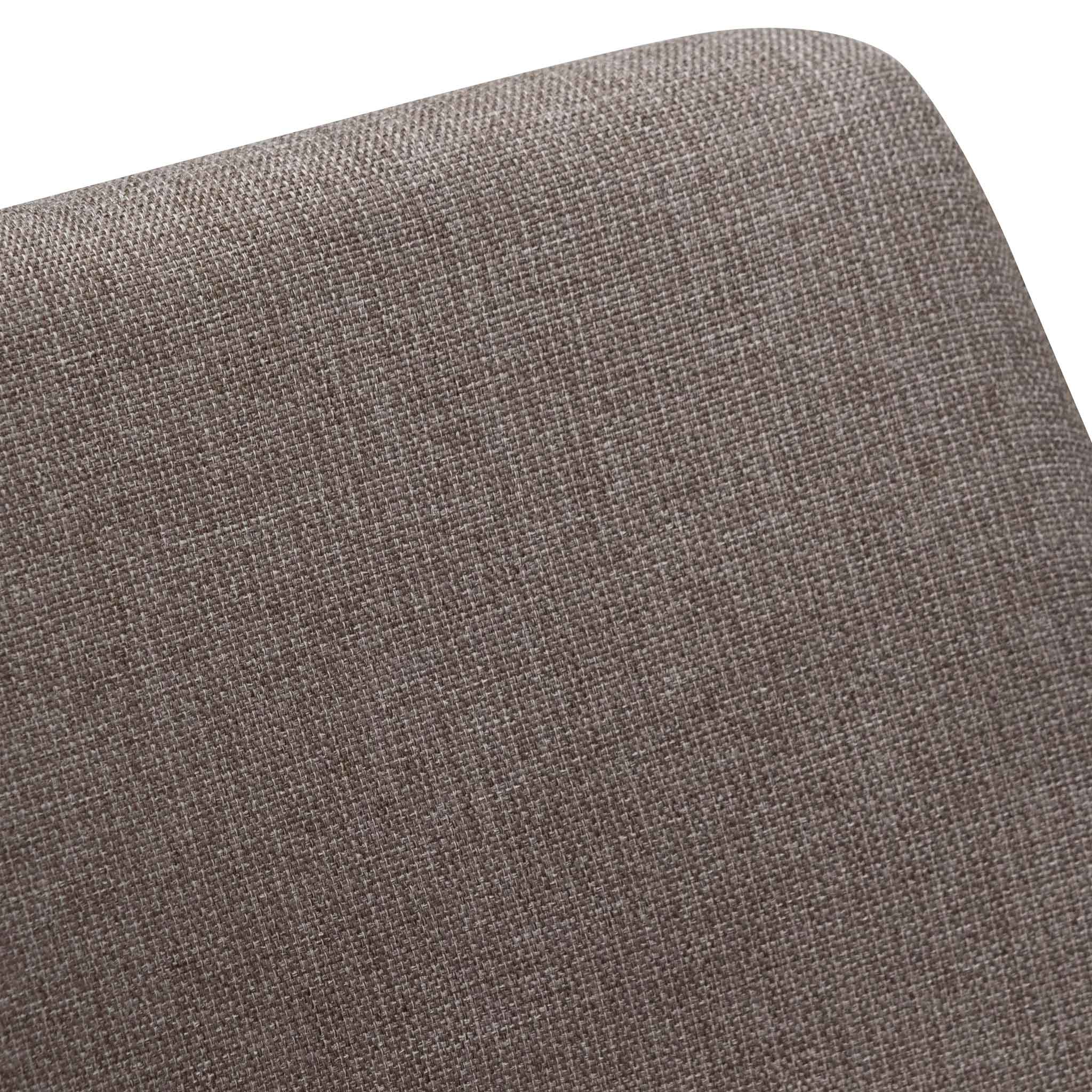 Set of 2 - Darcy Fabric Dining Chair - Brown Grey