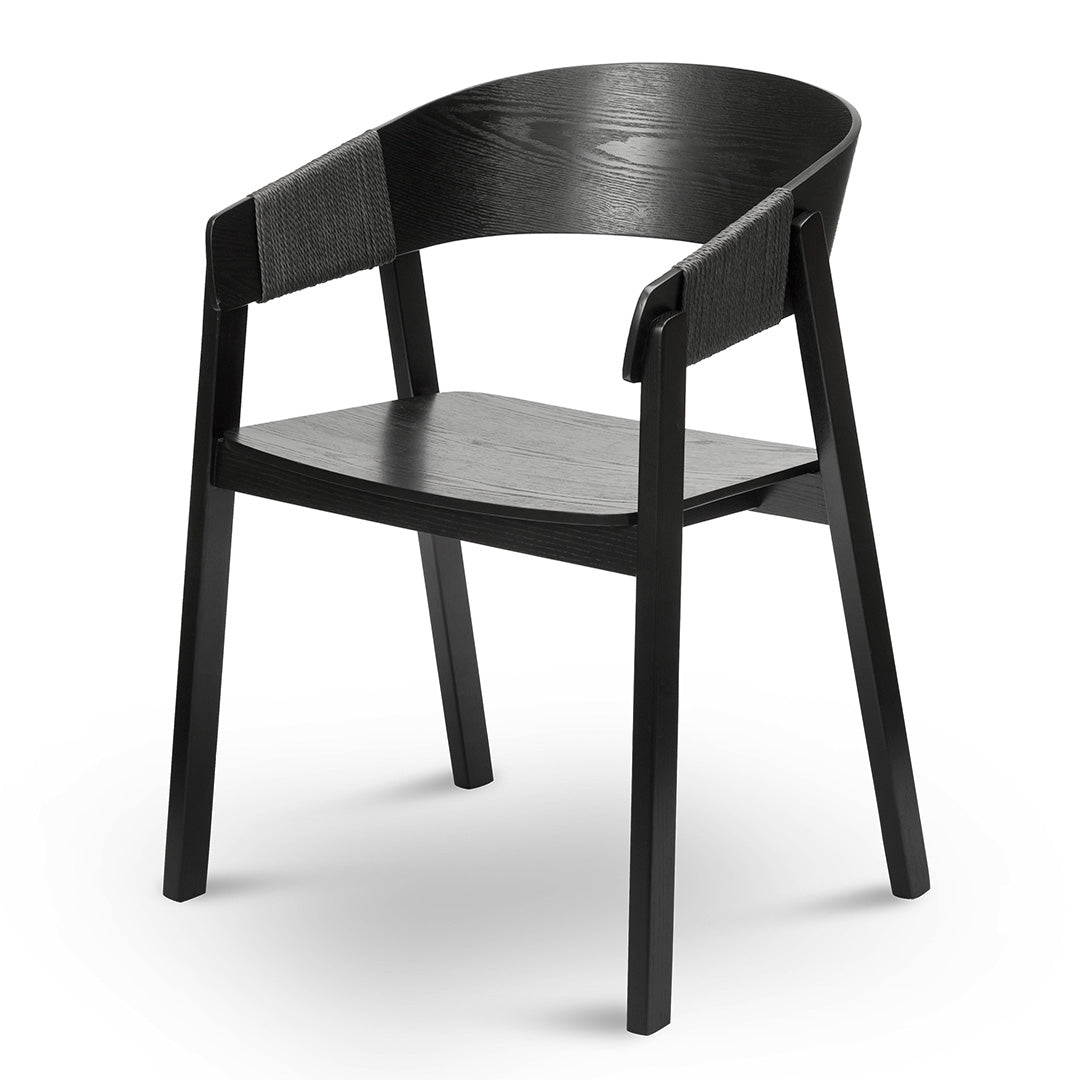 Dining Chair - Full Black (Set of 2) - image 2