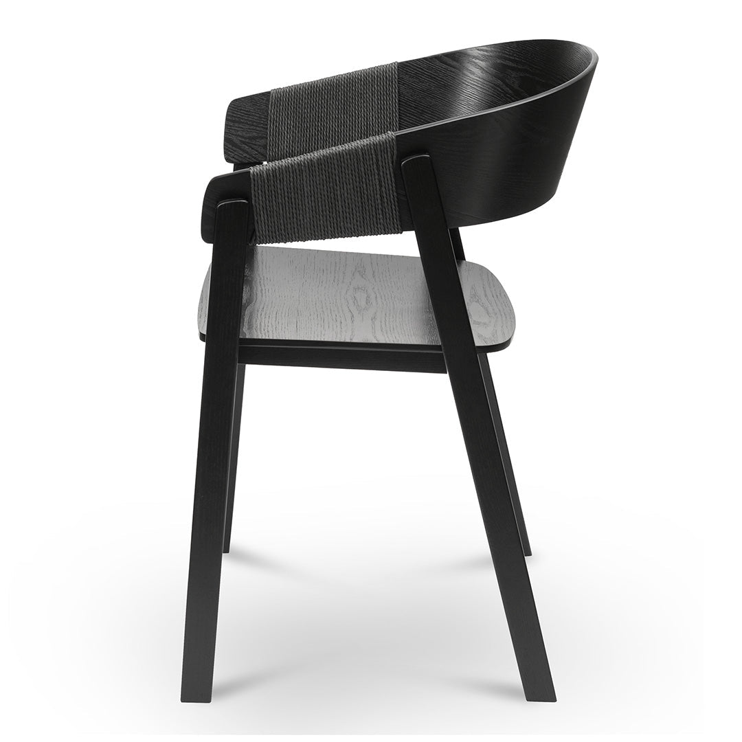 Dining Chair - Full Black (Set of 2) - image 4