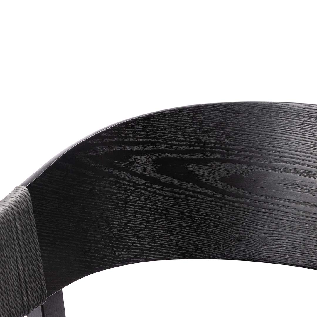 Dining Chair - Full Black (Set of 2) - image 9