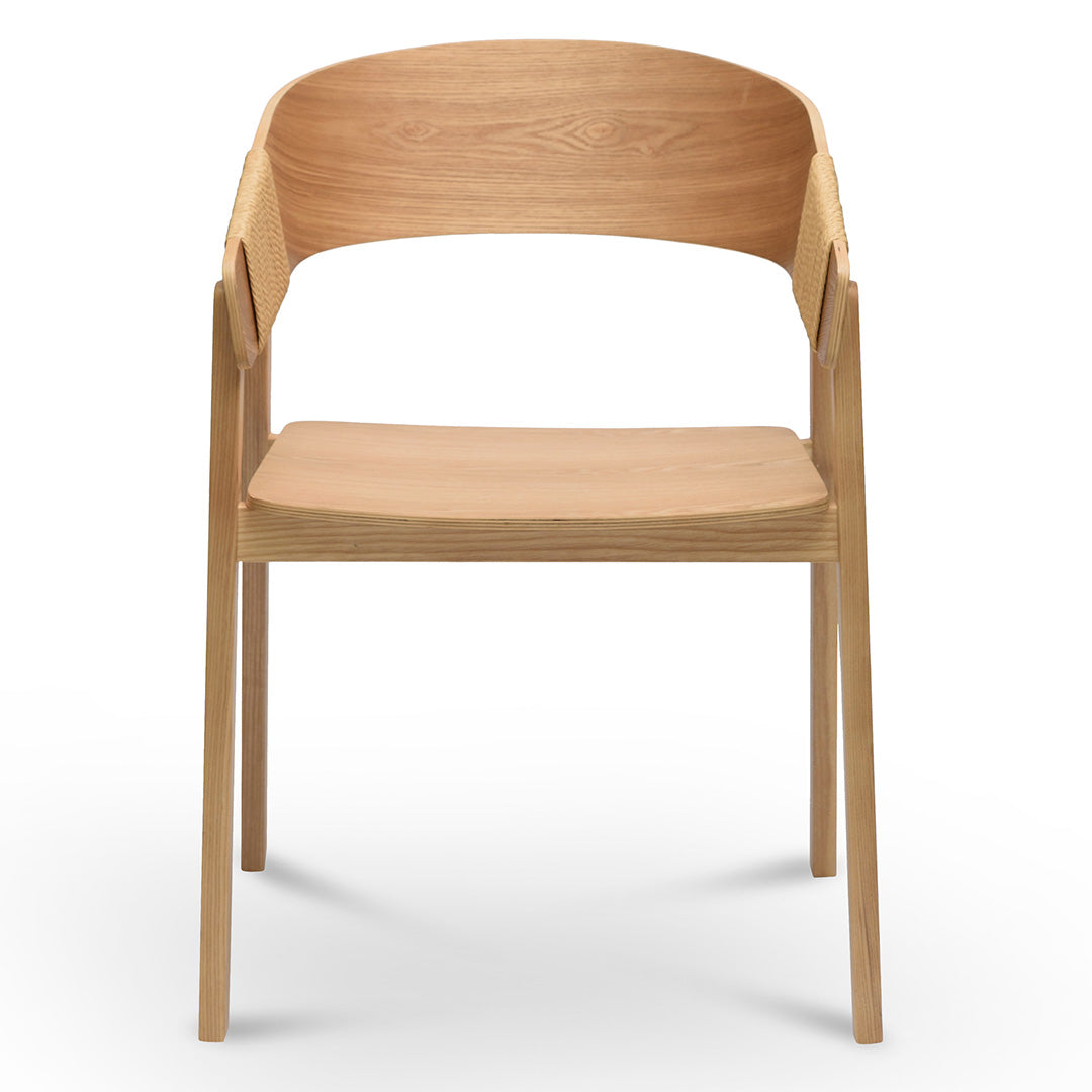 Rattan Dining Chair - Natural (Set of 2) - image 3