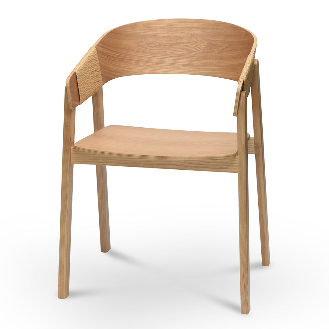 Rattan Dining Chair - Natural (Set of 2) - image 2