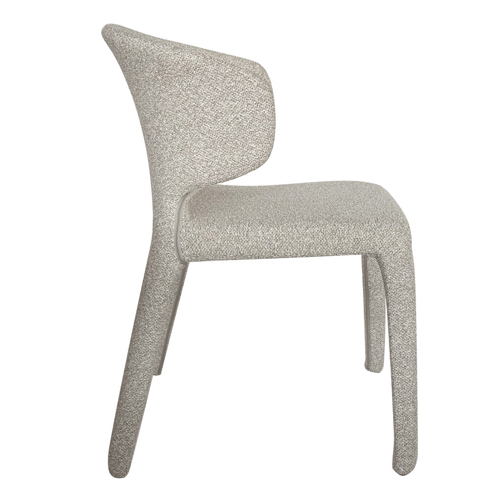 Set of 2 - Pollard Dining Chair - Clay Grey