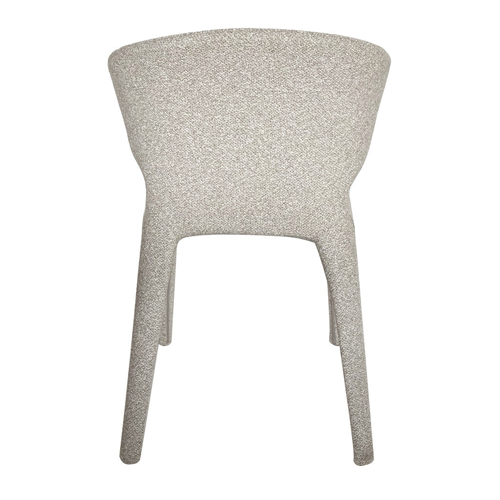 Set of 2 - Pollard Dining Chair - Clay Grey