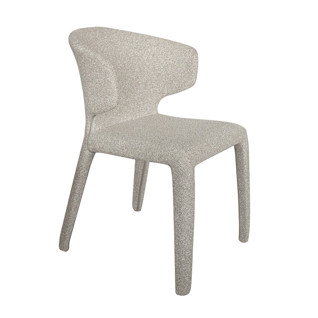 Set of 2 - Pollard Dining Chair - Clay Grey