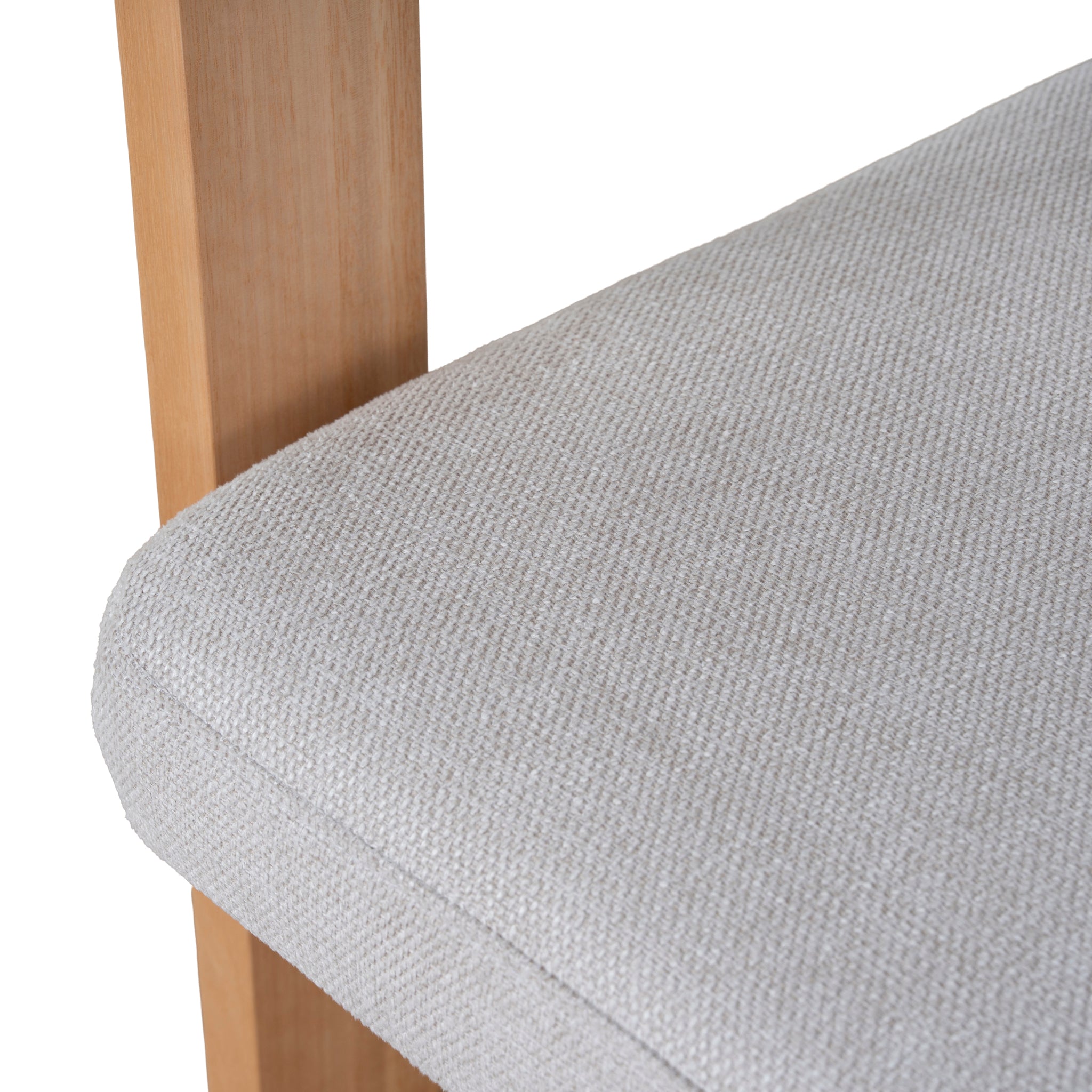 Natural Ash Dining Chair - Stone Beige (Set of 2) - image 10