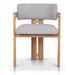 Natural Ash Dining Chair - Stone Beige (Set of 2) - image 2