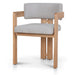 Natural Ash Dining Chair - Stone Beige (Set of 2) - image 3