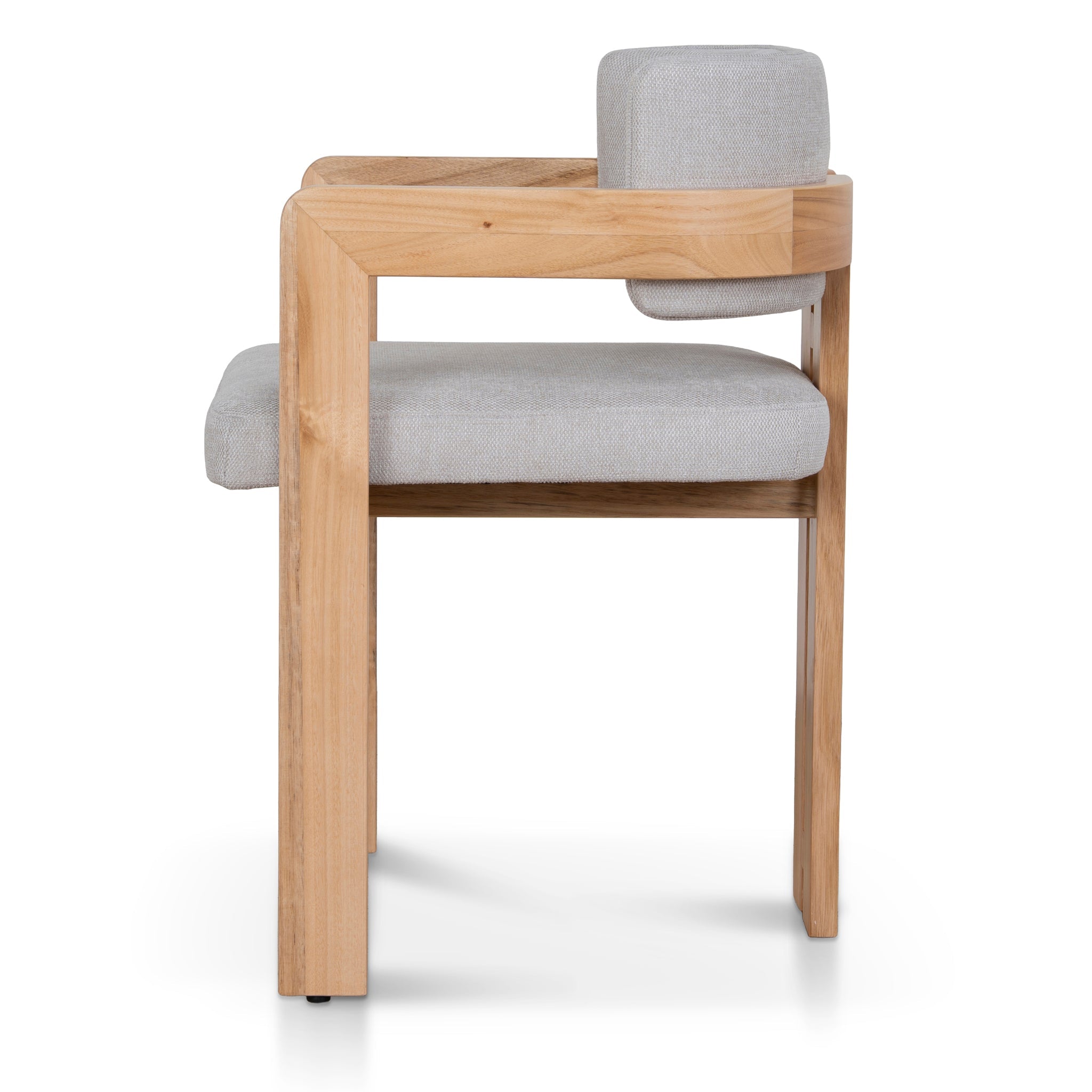 Natural Ash Dining Chair - Stone Beige (Set of 2) - image 4