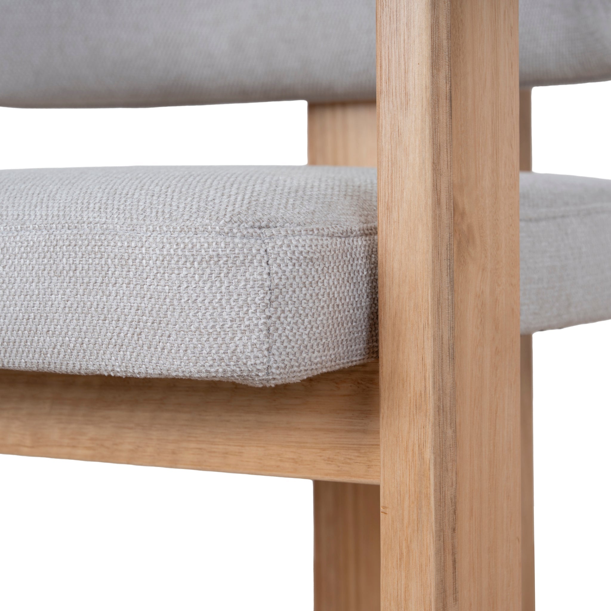 Natural Ash Dining Chair - Stone Beige (Set of 2) - image 9
