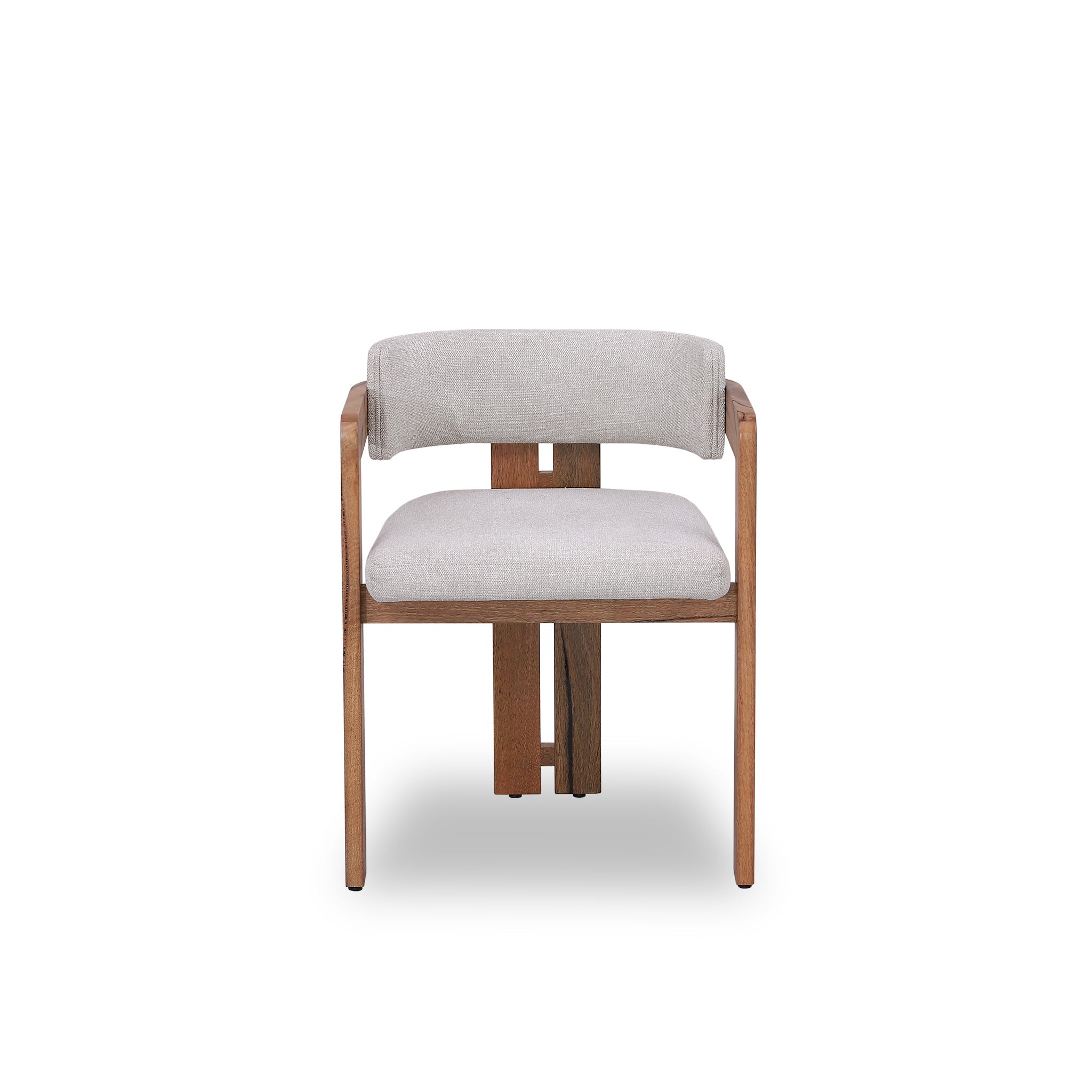 Natural Marri Dining Chair - Stone Beige (Set of 2) - image 3