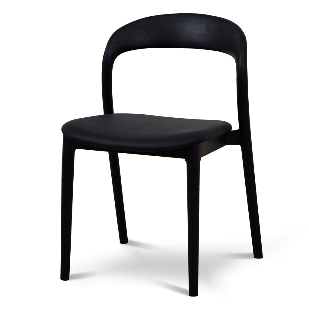 Dining Chair - Full Black (Set of 2) - image 2