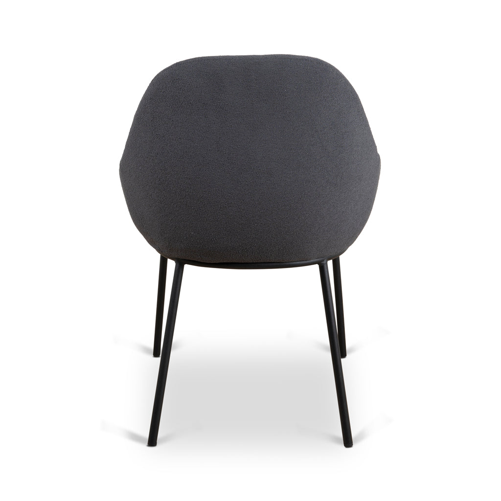 Fabric Dining Chair - Charcoal - image 5
