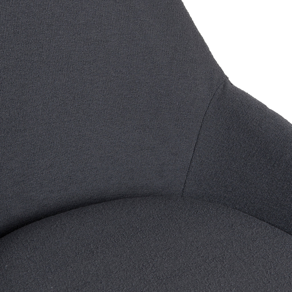 Fabric Dining Chair - Charcoal - image 6