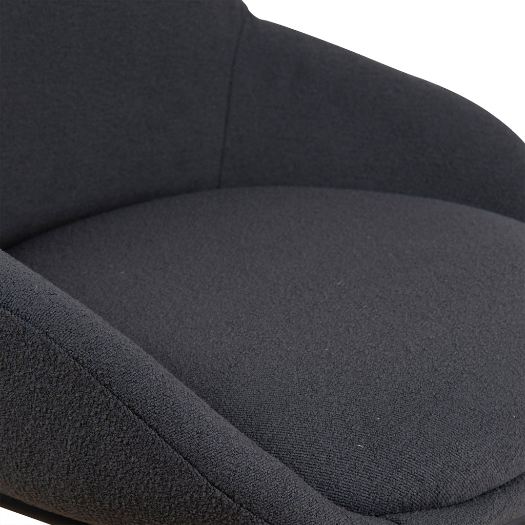 Fabric Dining Chair - Charcoal - image 8