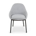 Fabric Dining Chair - Pale Grey - image 2