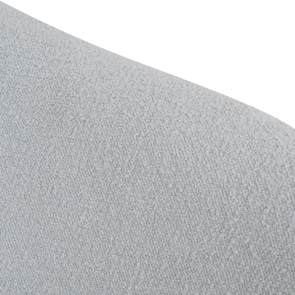 Fabric Dining Chair - Pale Grey - image 7