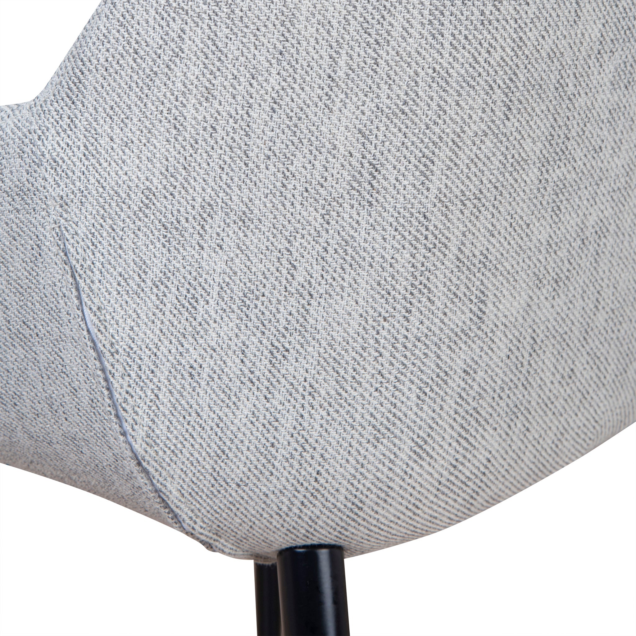 Fabric Dining chair - Silver Grey