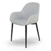 Showcasing Kicena Fabric Dining chair - Silver Grey (Set of 2) DC8948-SDx2 Dining Chair by Calibre Furniturs