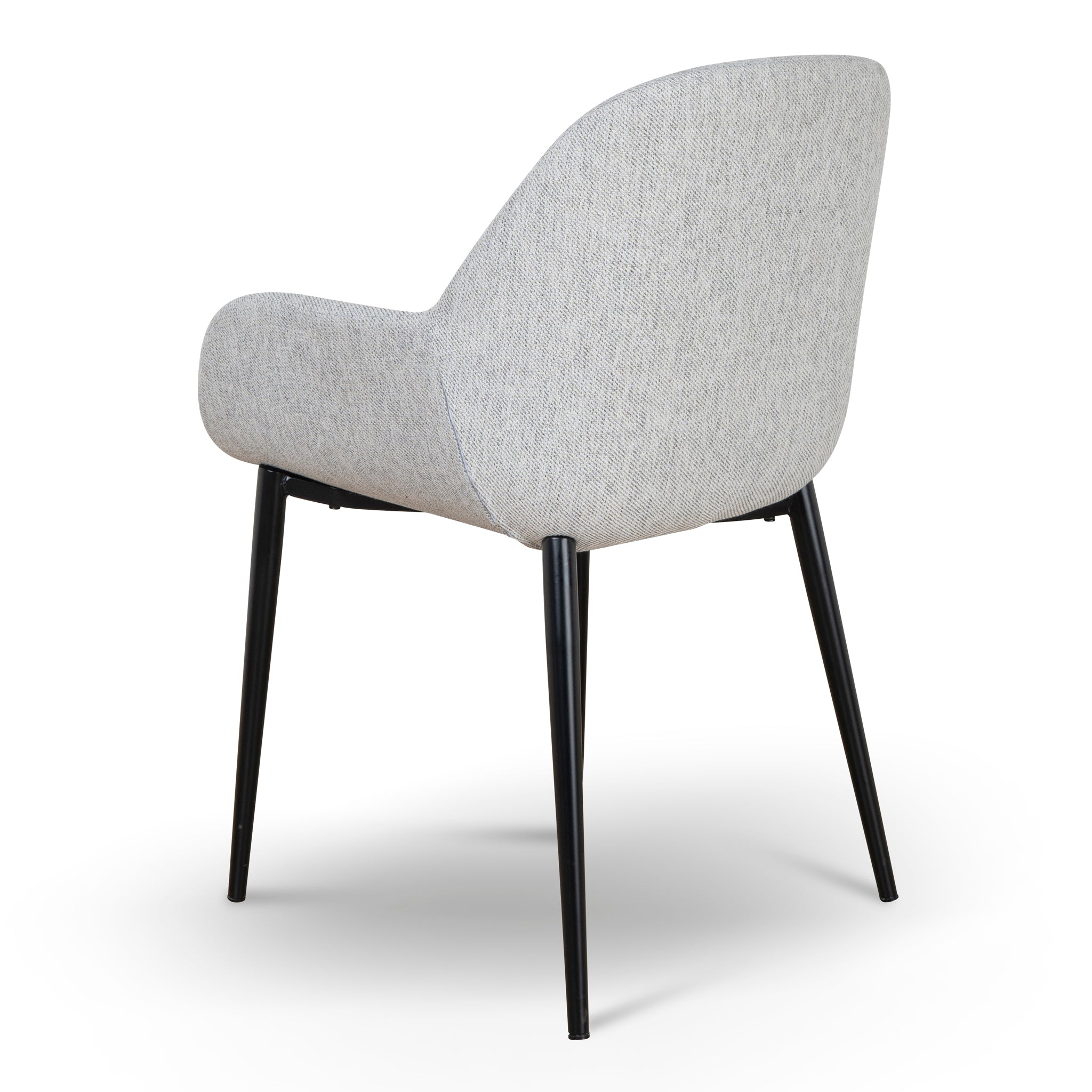 Fabric Dining chair - Silver Grey (Set of 2) - image 4