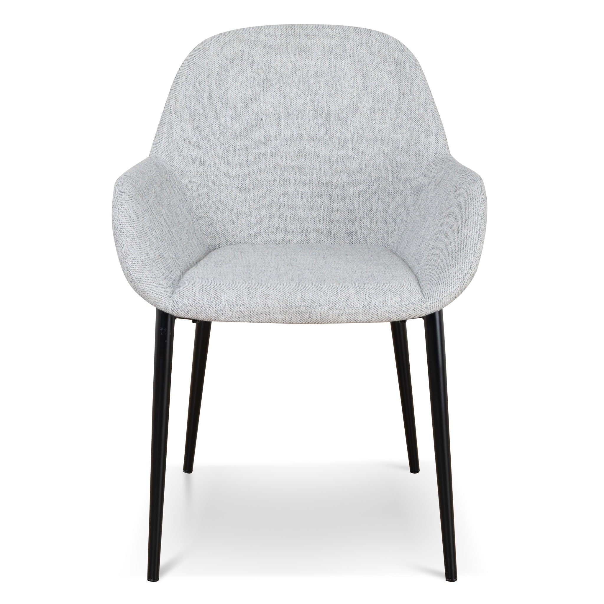 Fabric Dining chair - Silver Grey (Set of 2) - image 6
