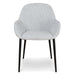 Fabric Dining chair - Silver Grey (Set of 2) - image 6