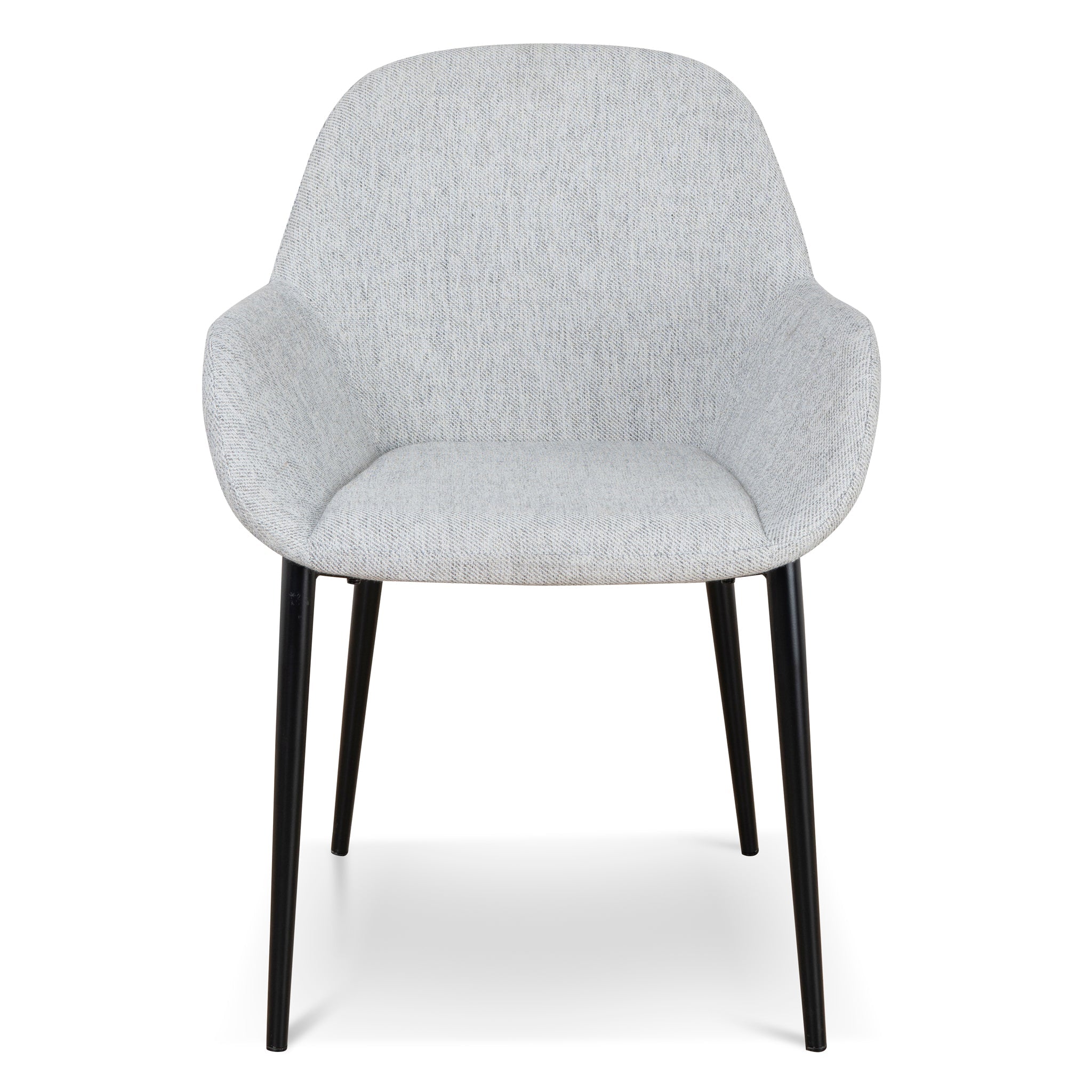 Fabric Dining chair - Silver Grey