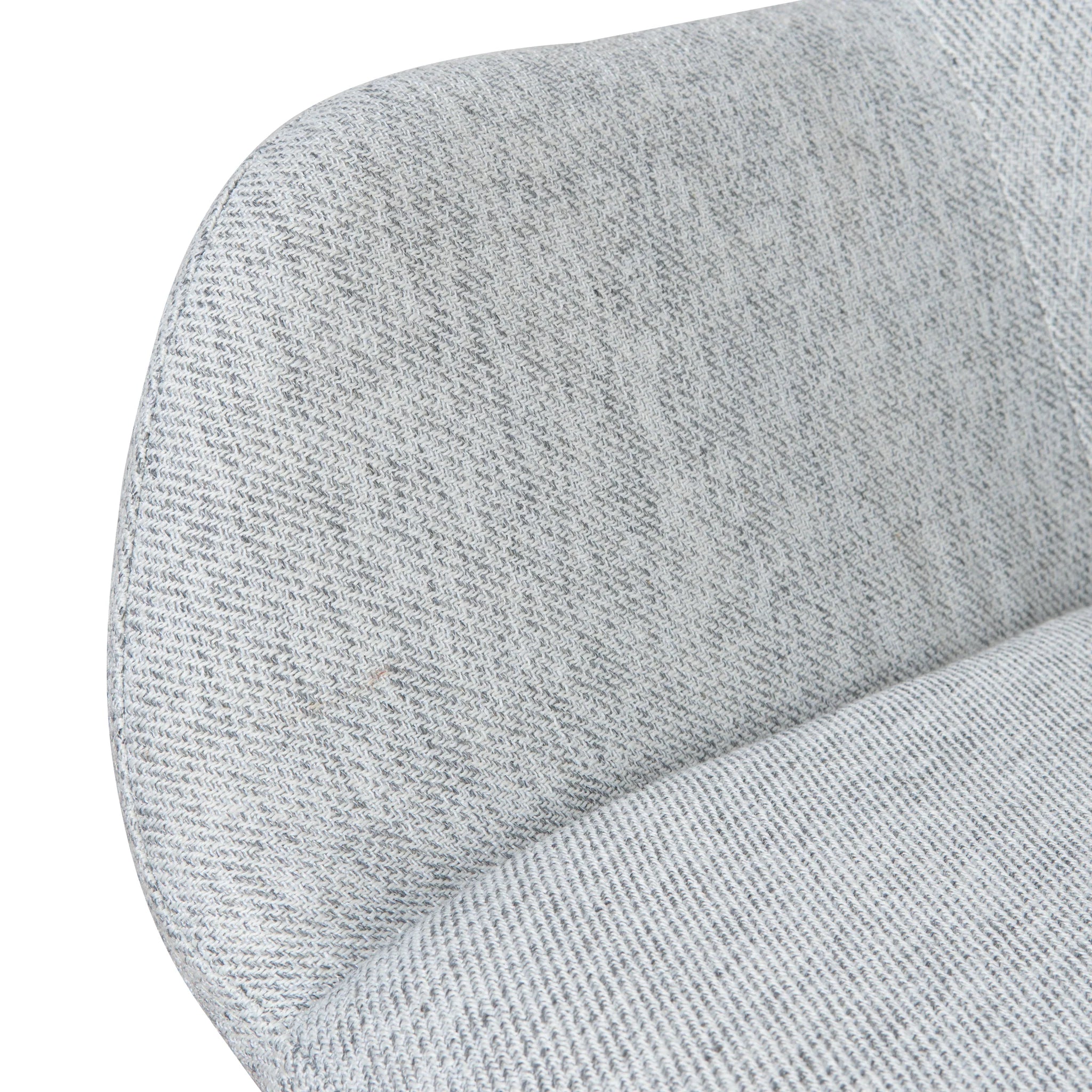 Kicena Fabric Dining chair - Silver Grey (Set of 2)
