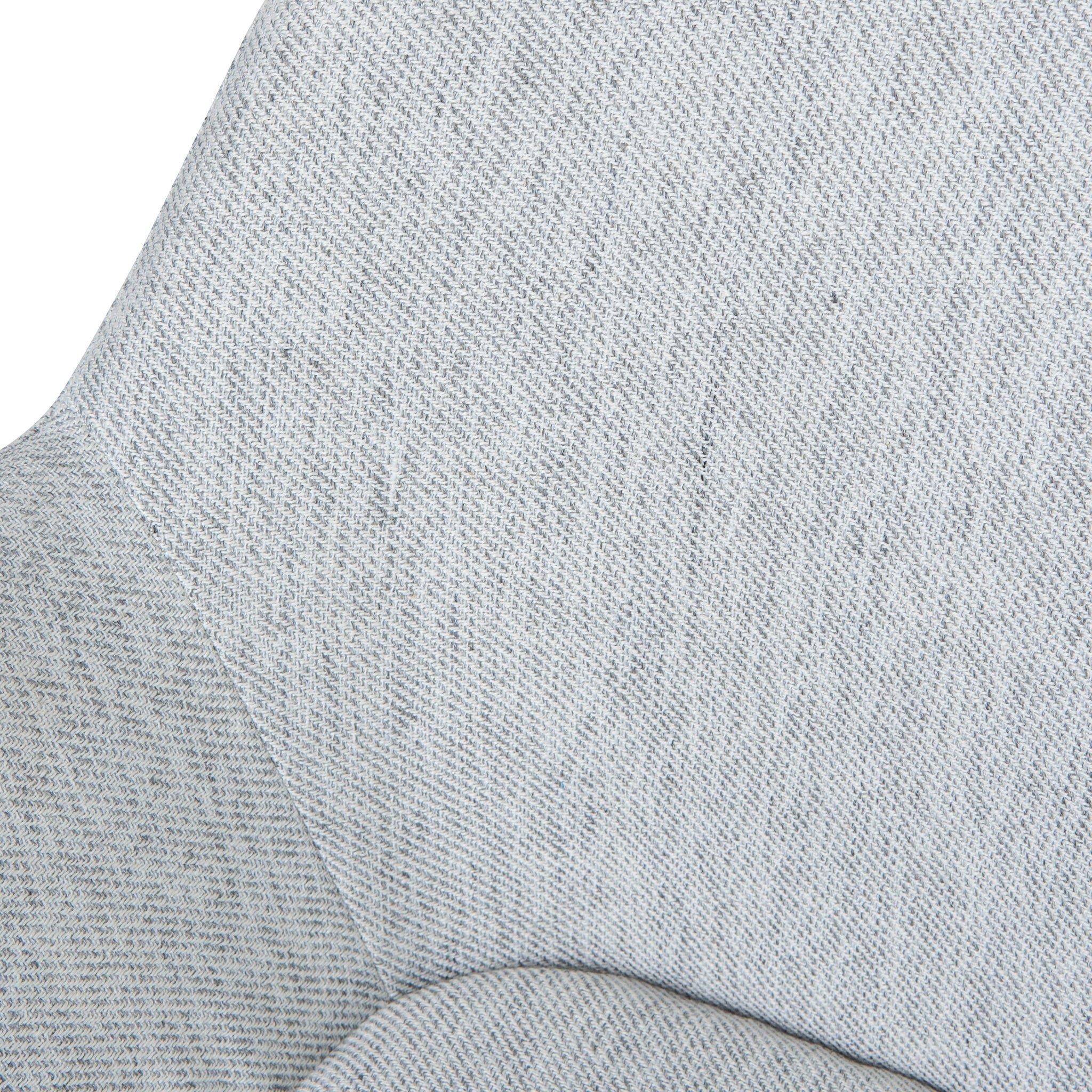 Fabric Dining chair - Silver Grey (Set of 2) - image 9