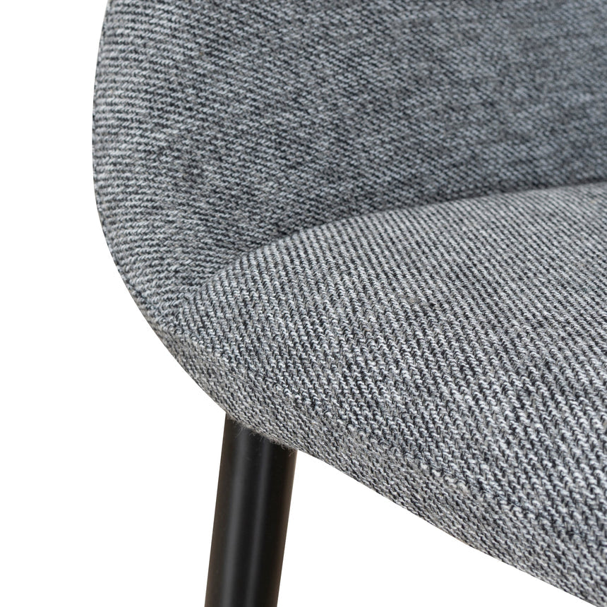 Fabric Dining chair - Lava Grey (Set of 2)