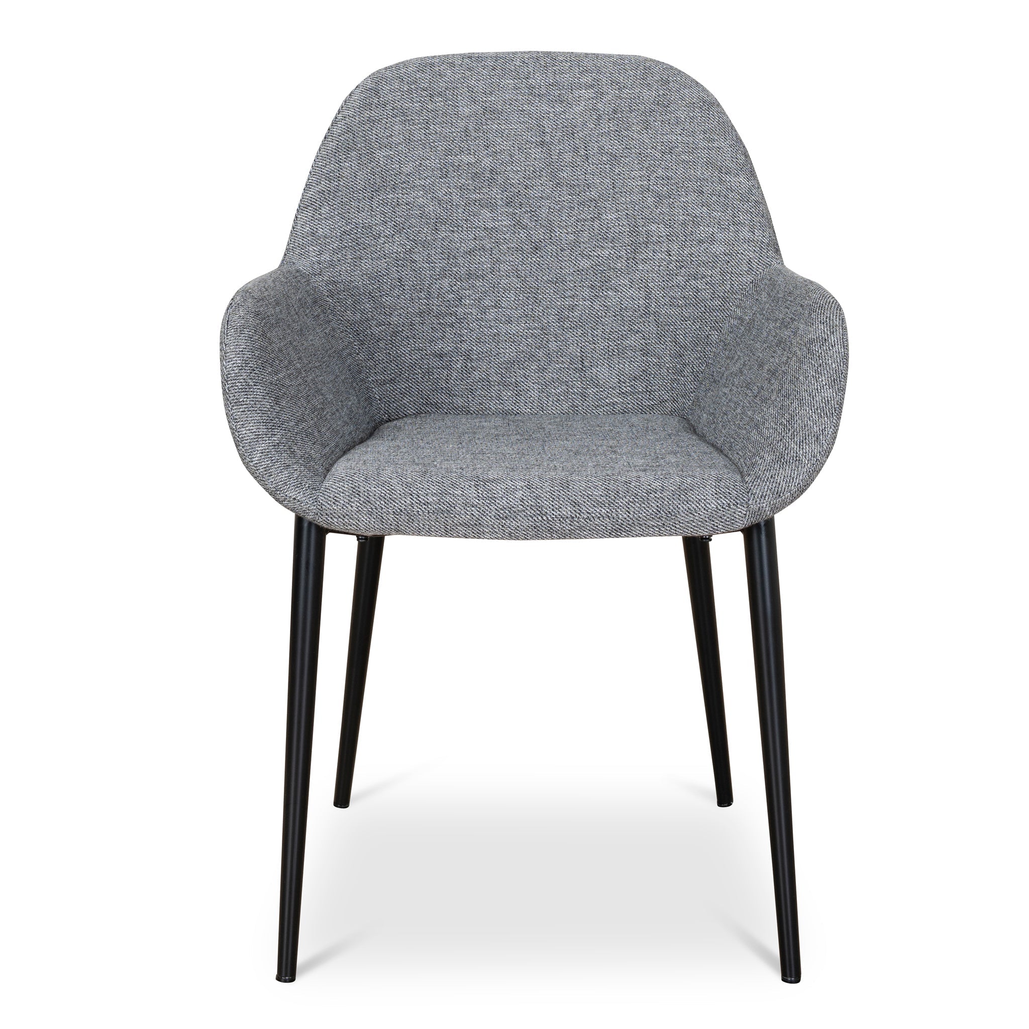 Fabric Dining chair - Lava Grey (Set of 2) - image 3
