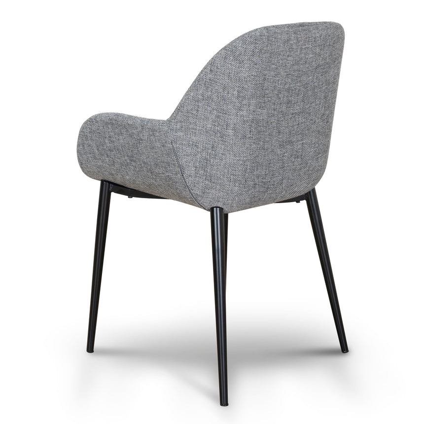 Fabric Dining chair - Lava Grey (Set of 2)