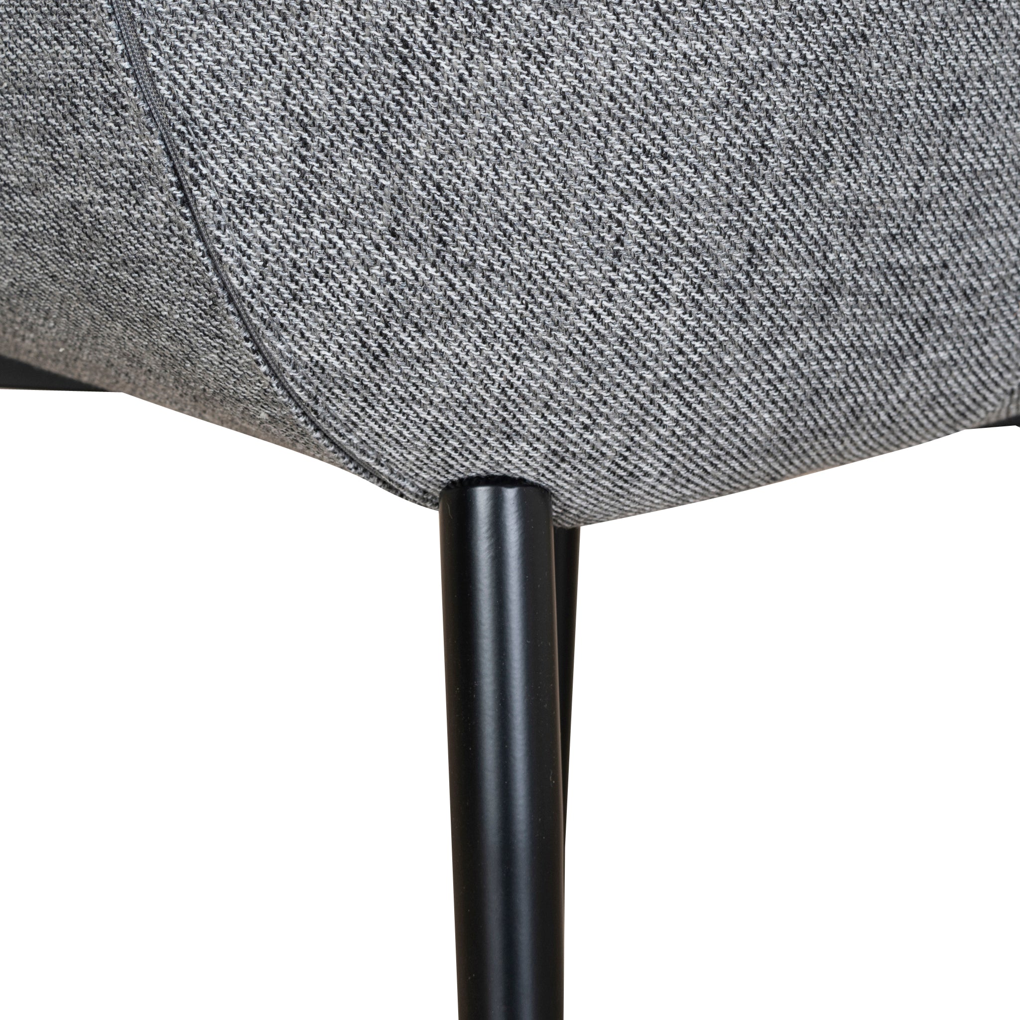 Fabric Dining chair - Lava Grey (Set of 2) - image 8
