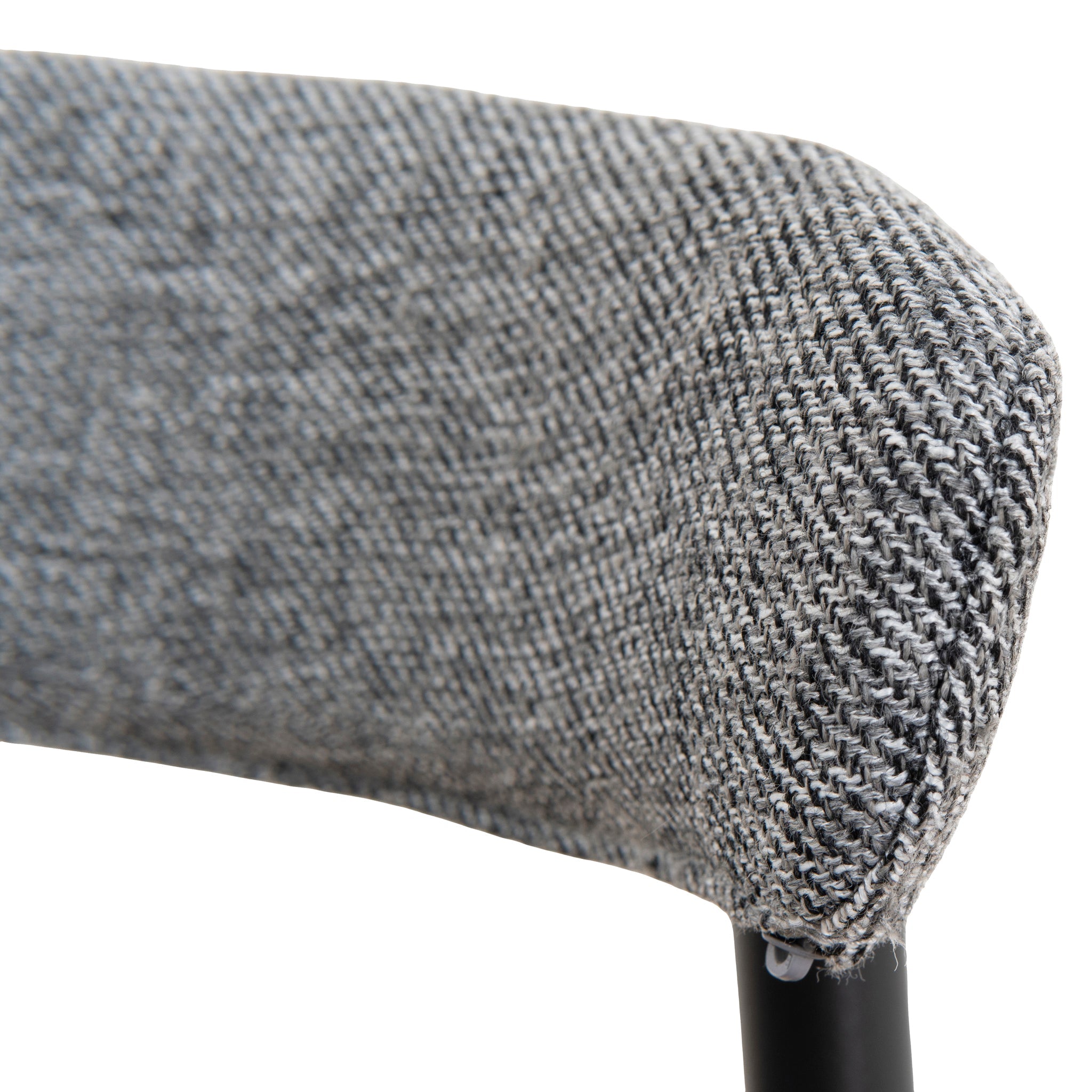 Set of 2 - Oneal Fabric Dining Chair - Lava Grey