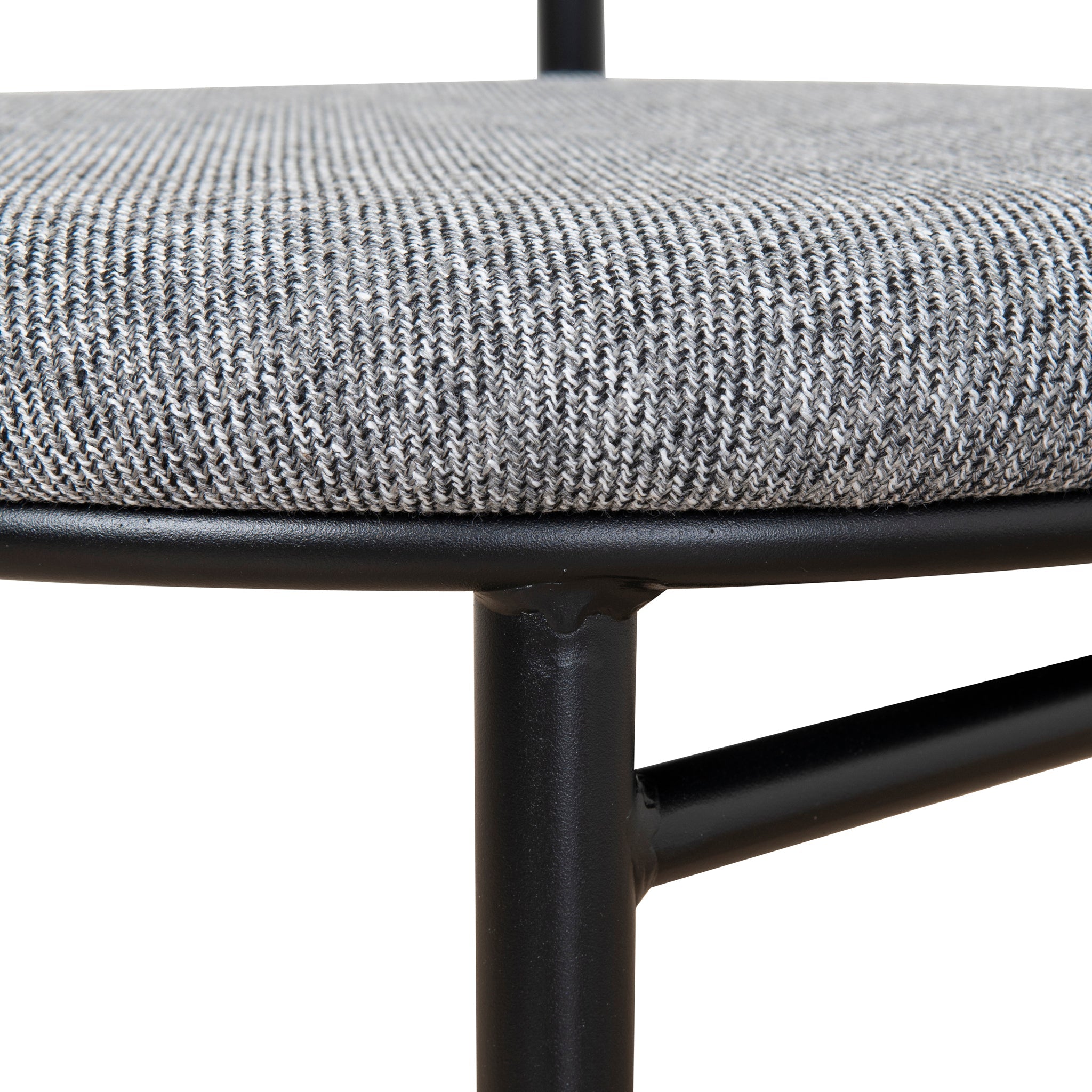 Set of 2 - Oneal Fabric Dining Chair - Lava Grey