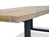 2.4m Reclaimed Elm Wood Dining Table - image 4