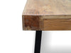 2.4m Reclaimed Elm Wood Dining Table - image 6