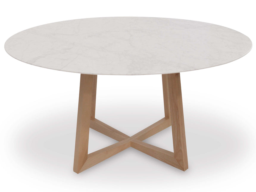 Oydis Round Marble Dining Table