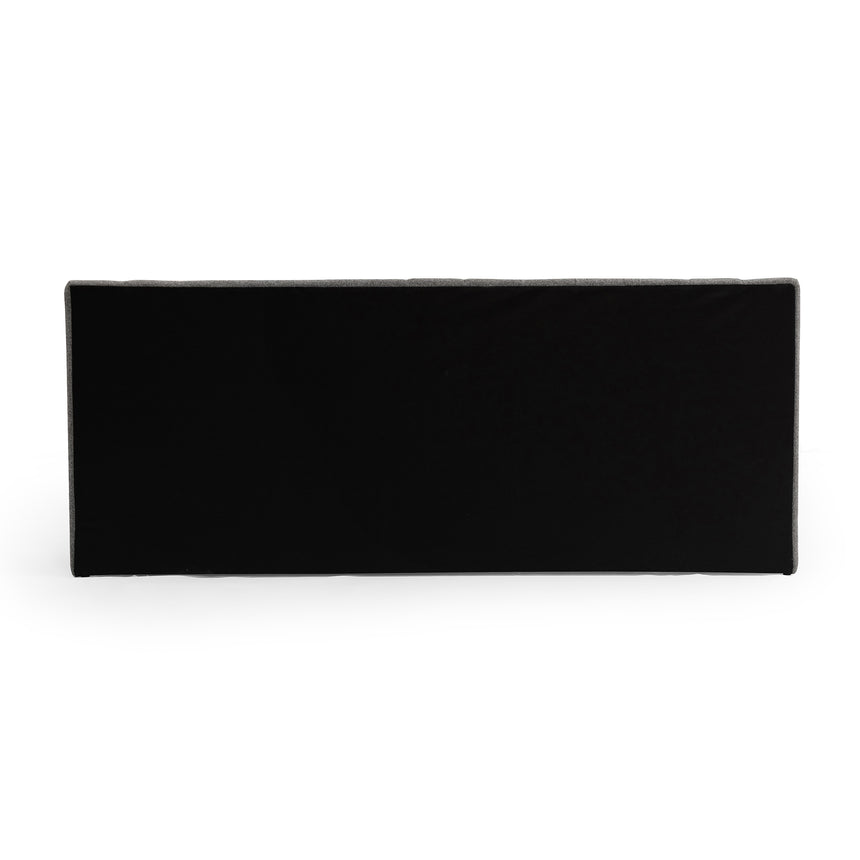 Wide Base Queen Bed Frame - Spec Charcoal