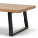 1.98m Reclaimed Elm Wood Dining Table - image 7