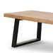 1.98m Reclaimed Elm Wood Dining Table - image 5
